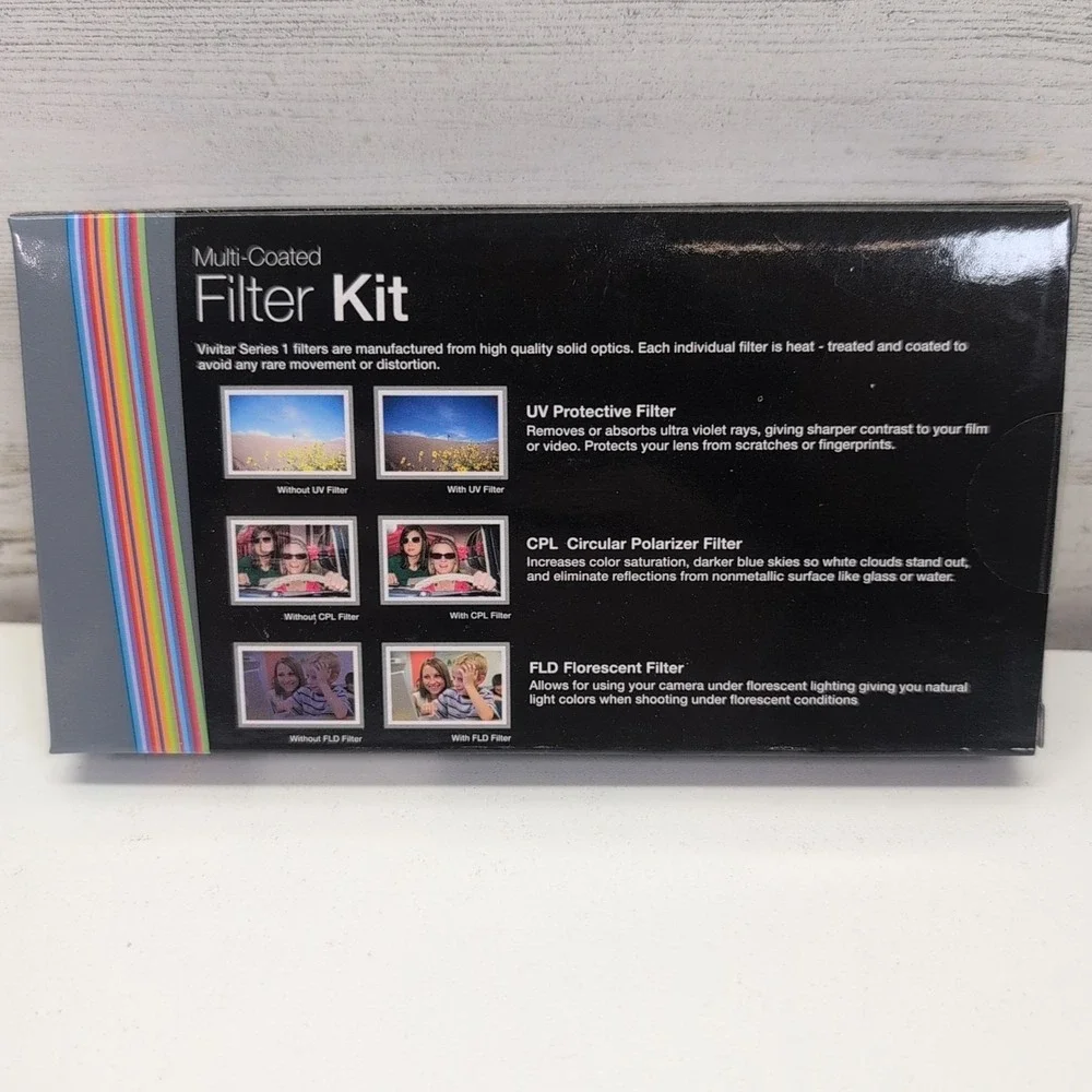 Vivitar VIV-FK3-49 49‎ mm Filter Kit